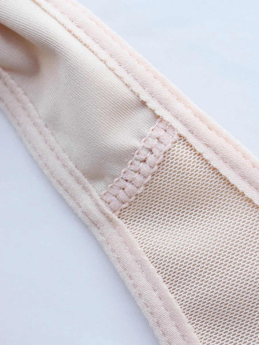 Zip Waist Lace Slimming Shaper Bodysuit