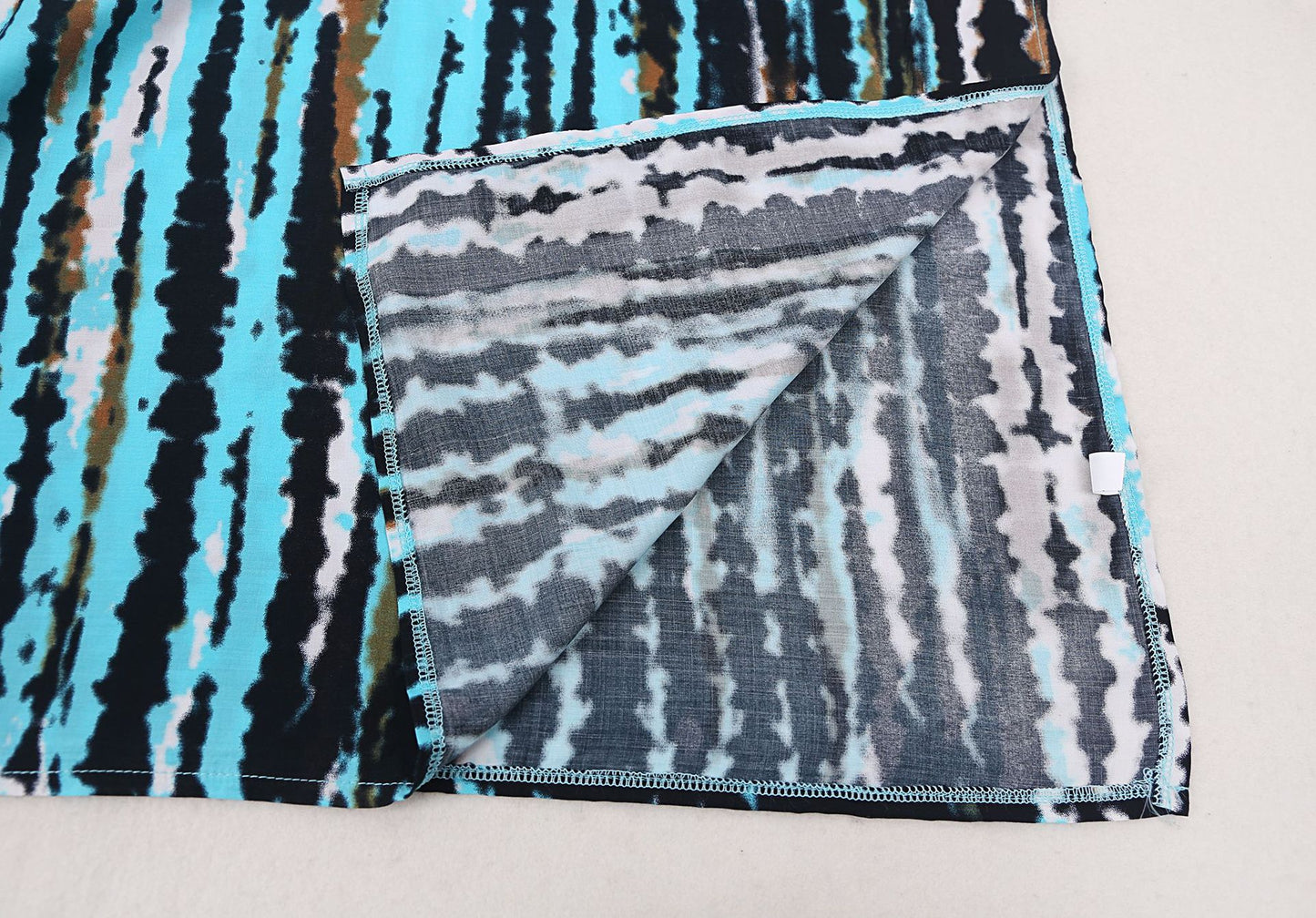 2025 New Arrival Dali Tie-Dye Cover-Ups Dress