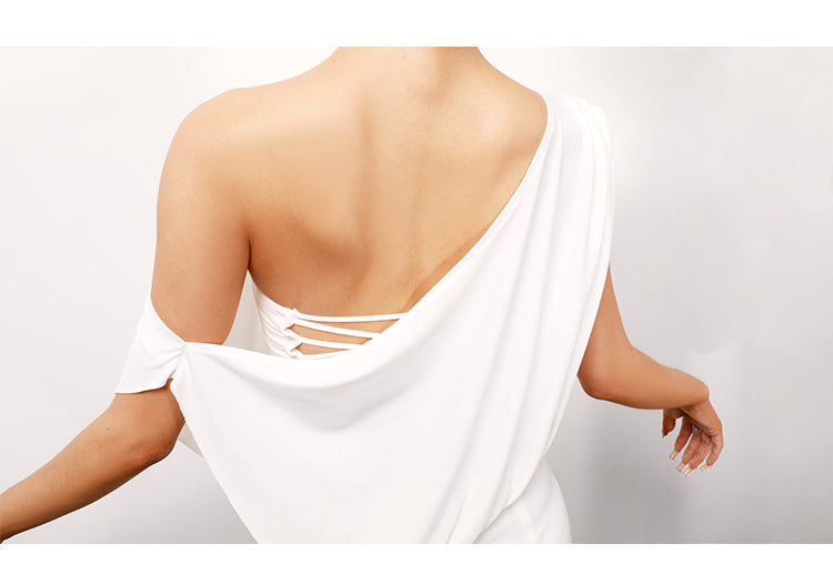 Zym Shoulder Strap Sheath Loose Dress