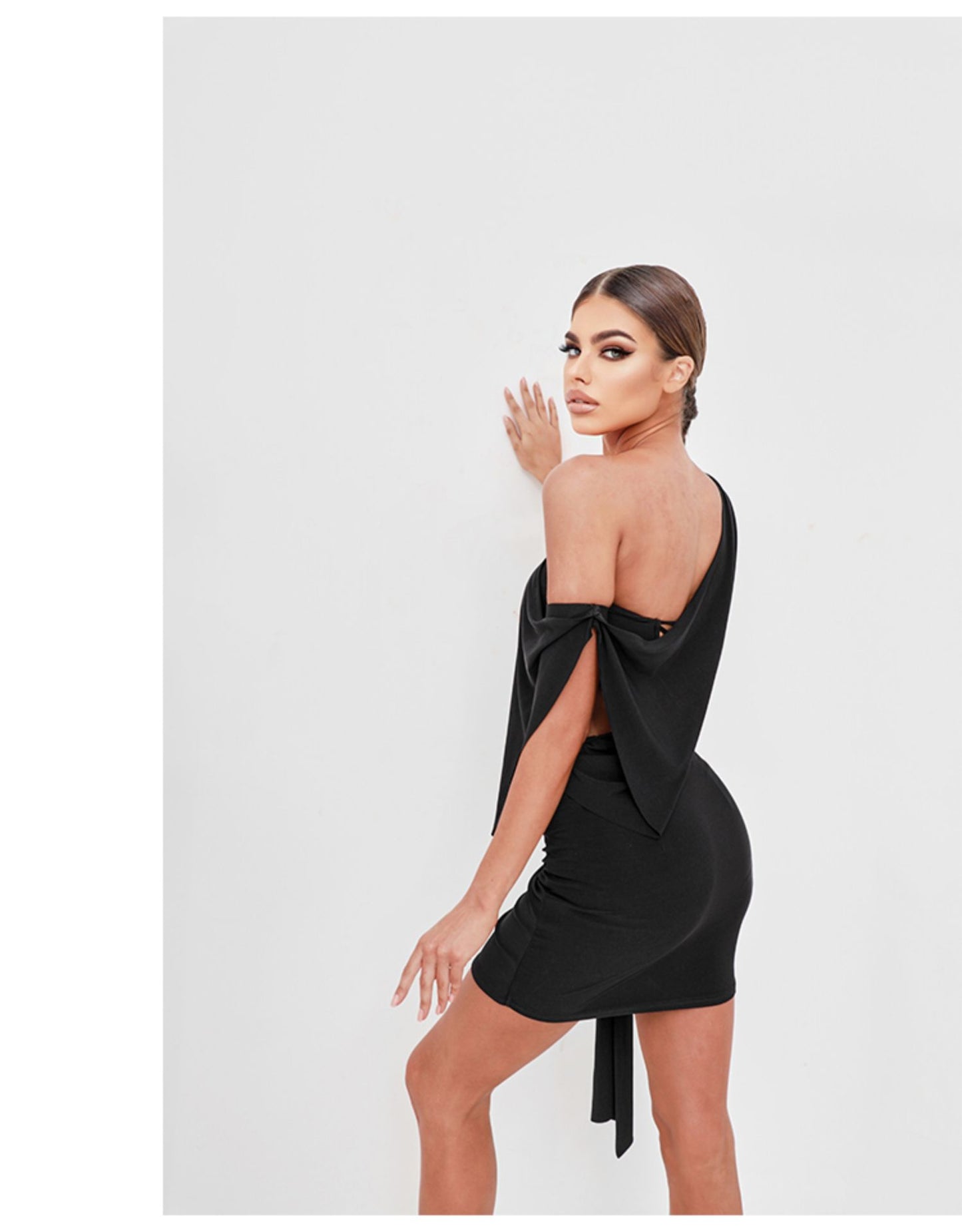 Zym Shoulder Strap Sheath Loose Dress