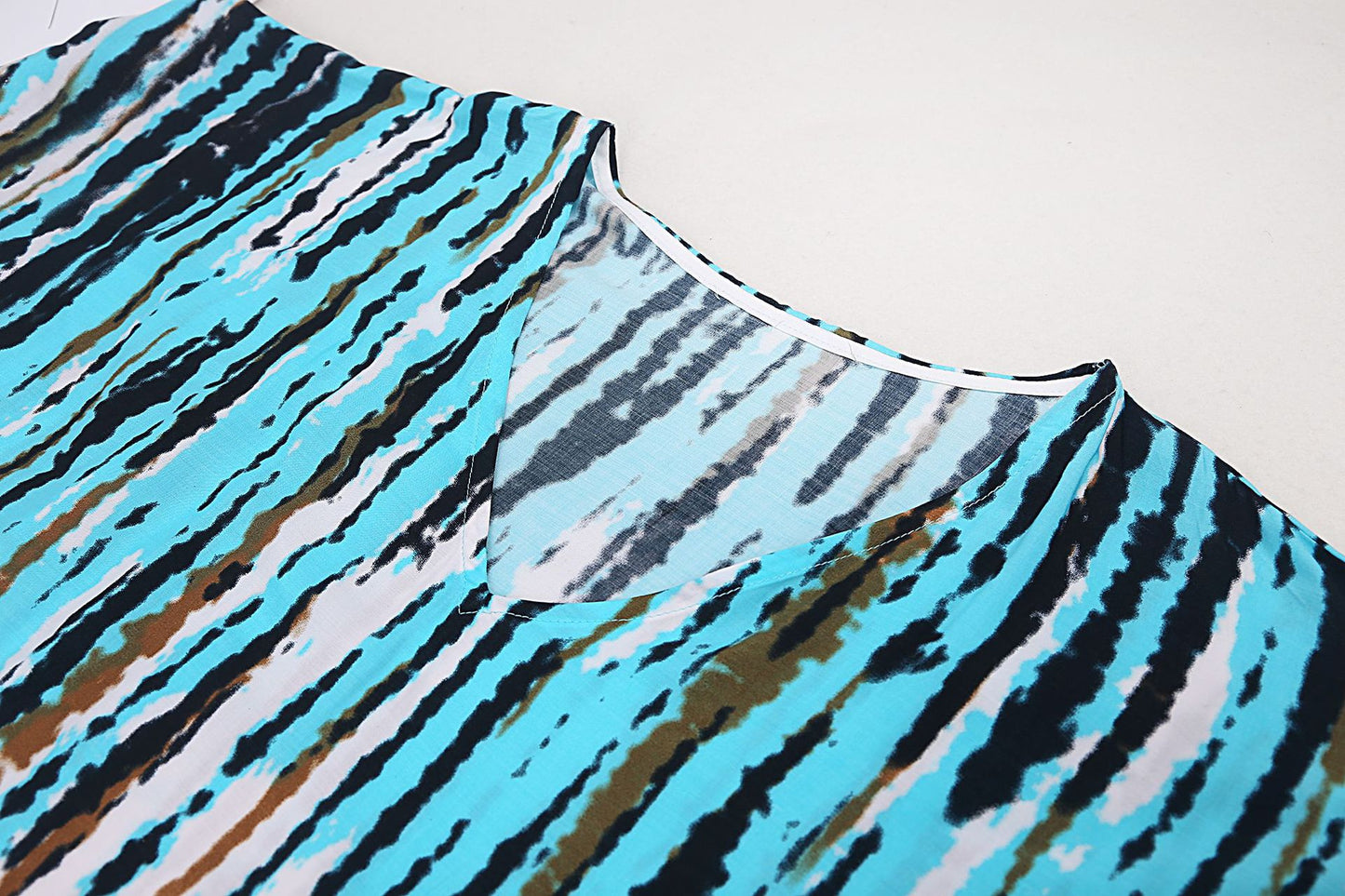 2025 New Arrival Dali Tie-Dye Cover-Ups Dress