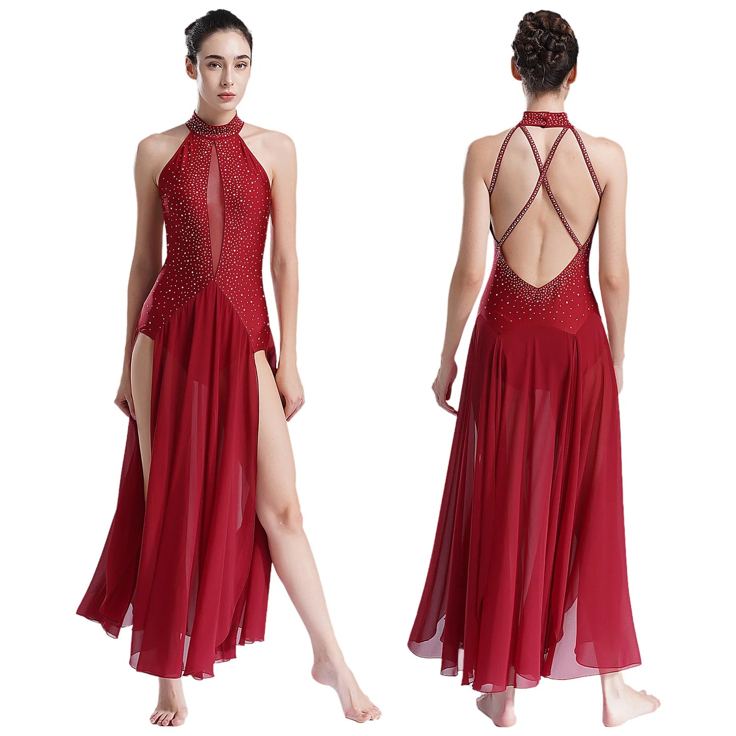 Women Modern Lyrical Dance Dress