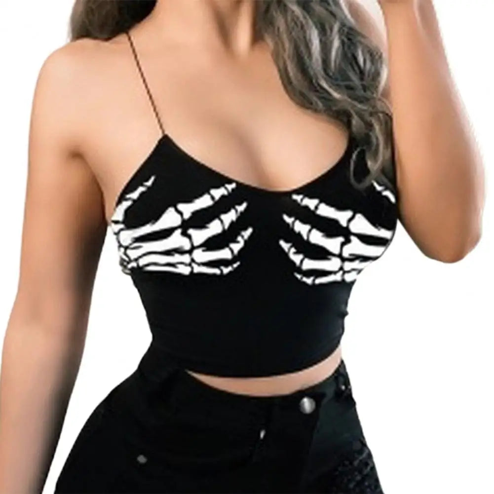 Ladies Summer Camisole Bodycon Crop Top