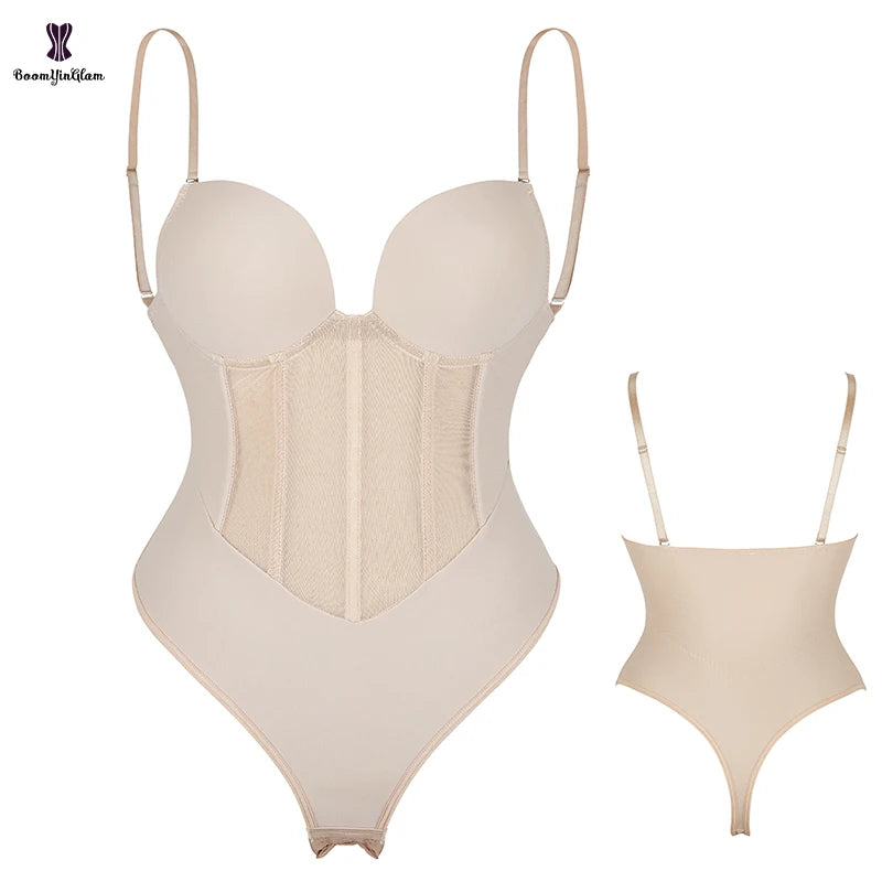 Plastic Bones Seamless Strap Bodysuit