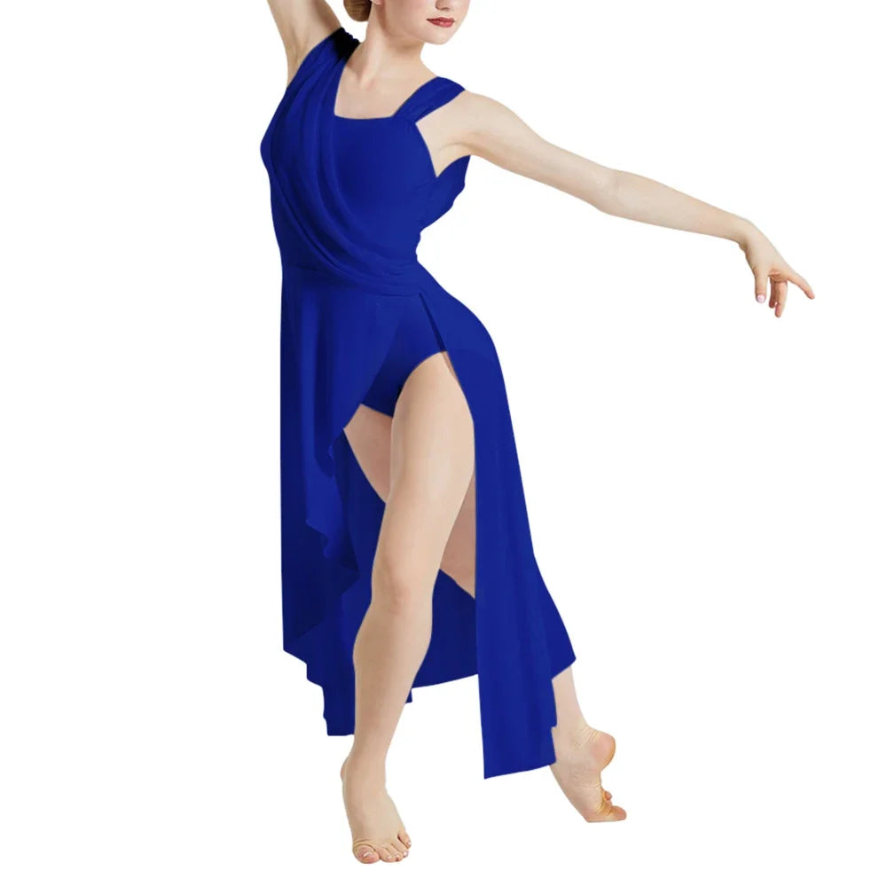 Ballroom Dance Asymmetrical Woman’s Dresses