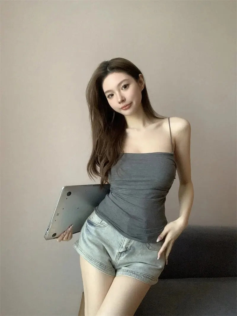 Women's Sleeveless Fitted Top Tank
