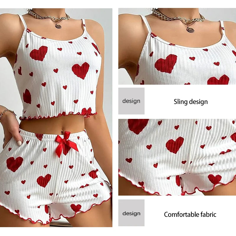 Women's Pajamas Set Sleepwear Tank Tops