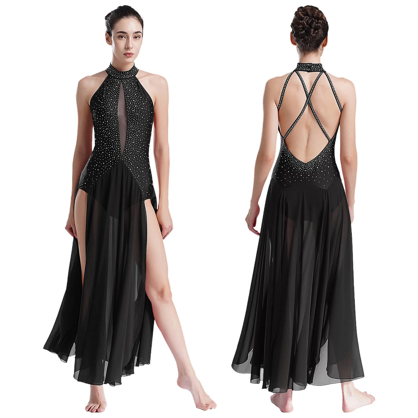 Women Modern Lyrical Dance Dress