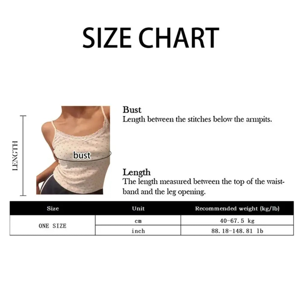 Elegant Lace Flower Print Camis Tank Tops
