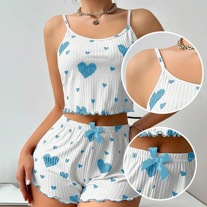Women's Pajamas Set Sleepwear Tank Tops