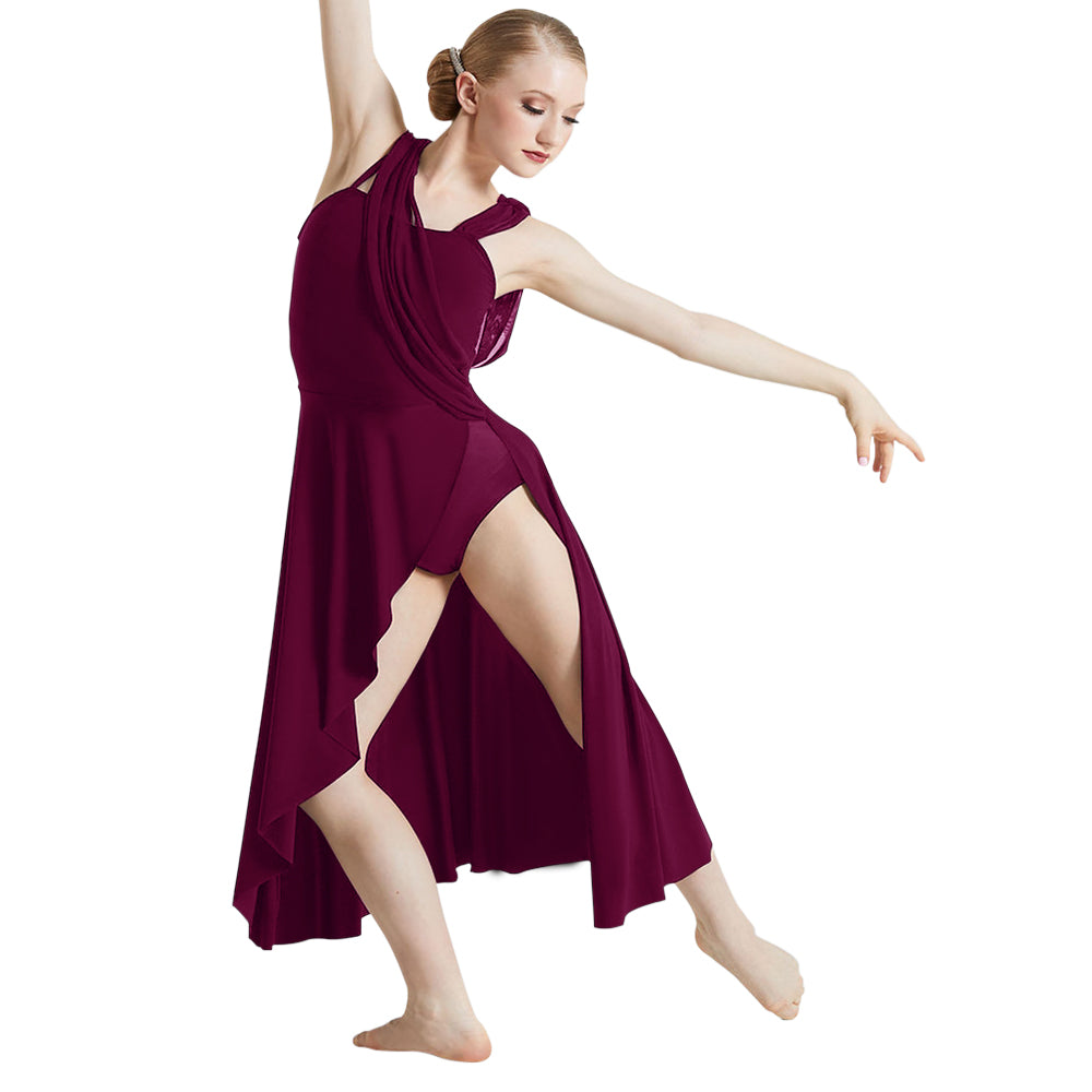 Ballroom Dance Asymmetrical Woman’s Dresses