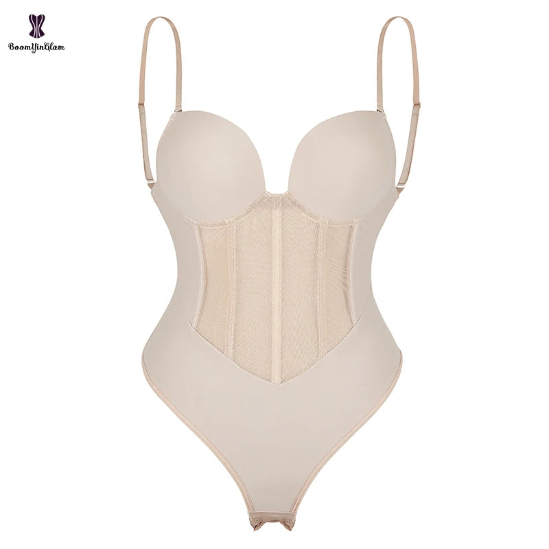 Plastic Bones Seamless Strap Bodysuit