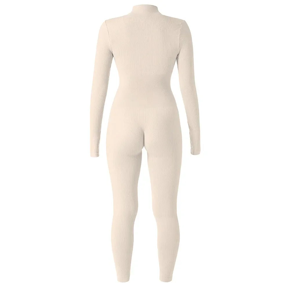 Autumn Bodycon Slim Jumpsuit For Women‘s