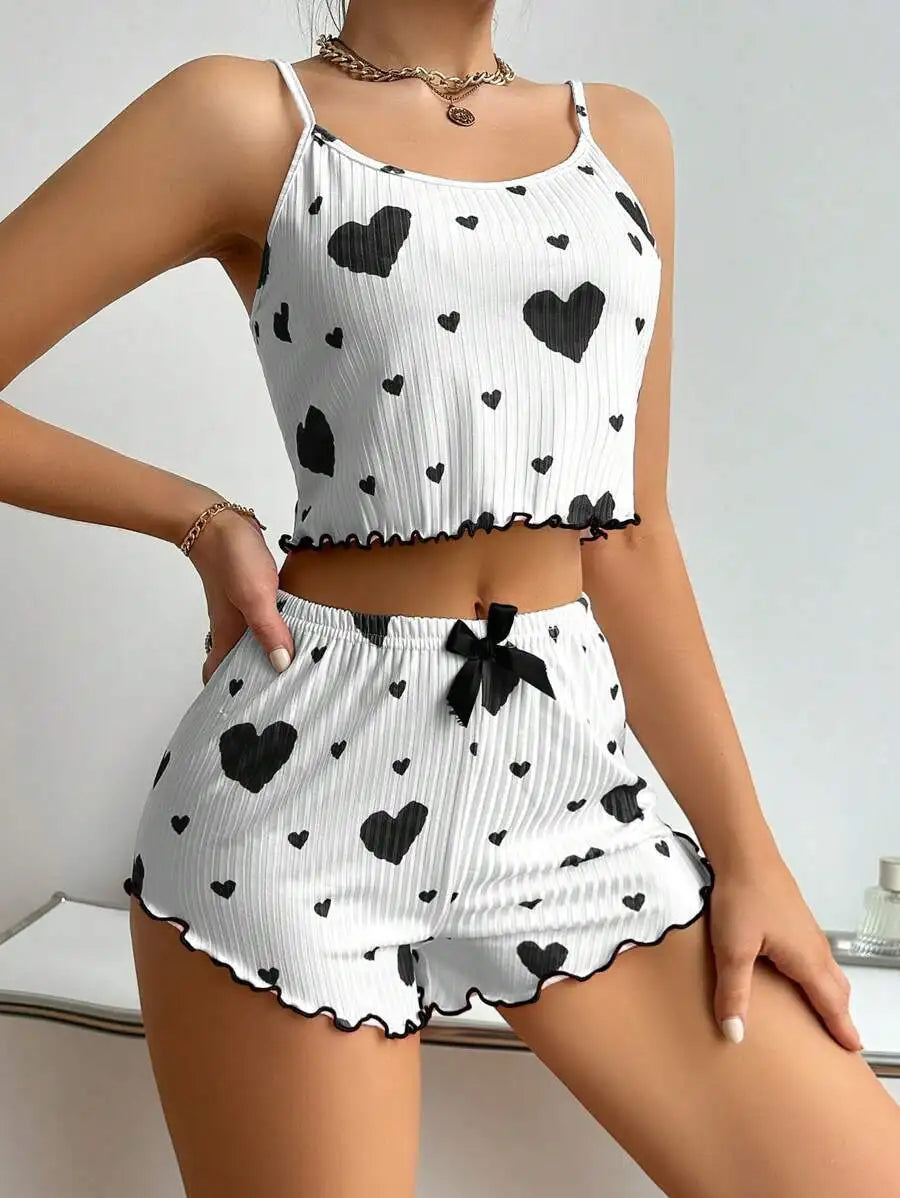 Women's Pajamas Set Sleepwear Tank Tops