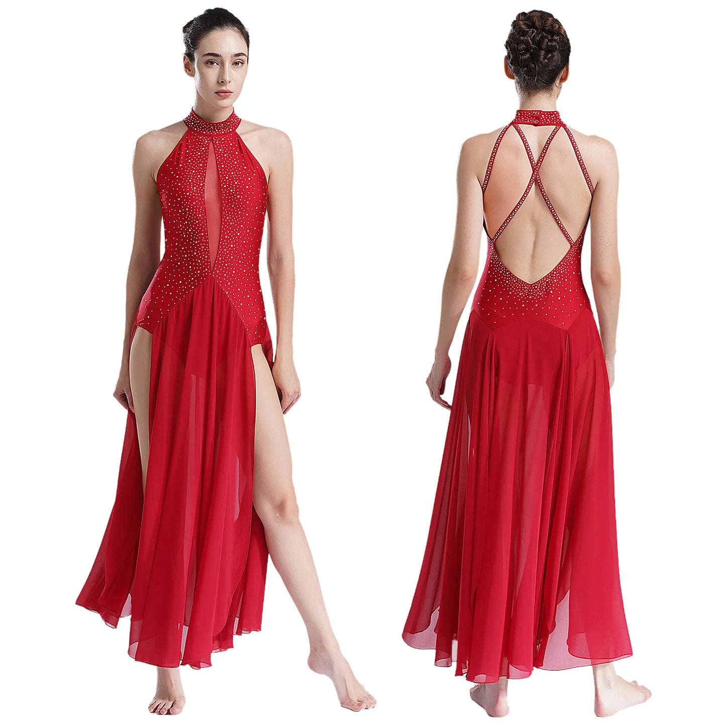 Women Modern Lyrical Dance Dress