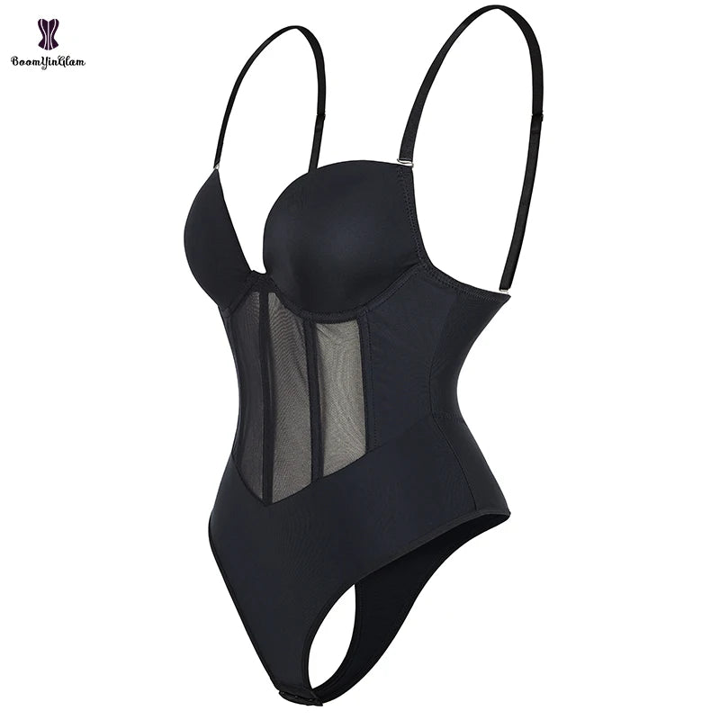 Plastic Bones Seamless Strap Bodysuit