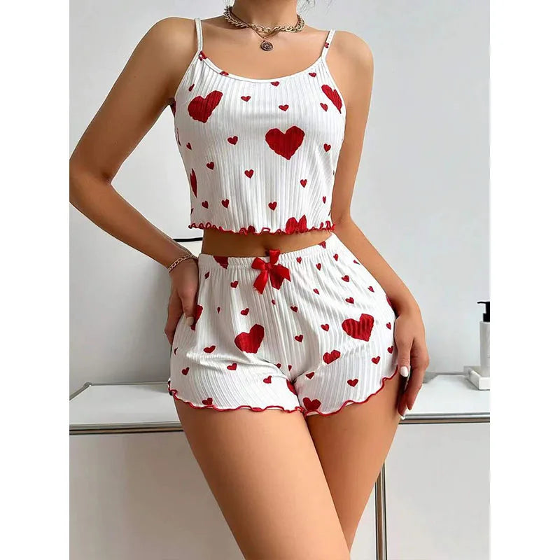 Women's Pajamas Set Sleepwear Tank Tops