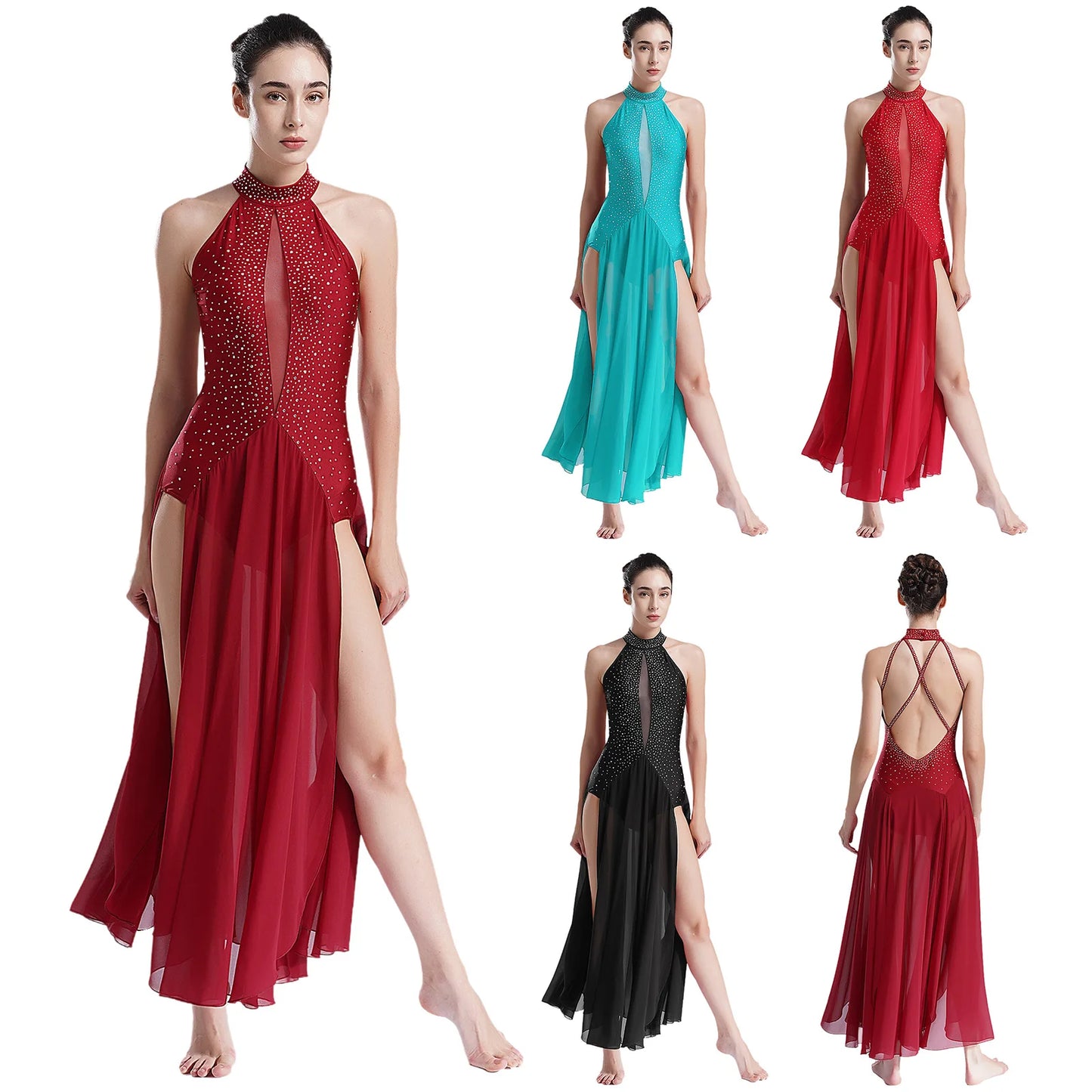 Women Modern Lyrical Dance Dress
