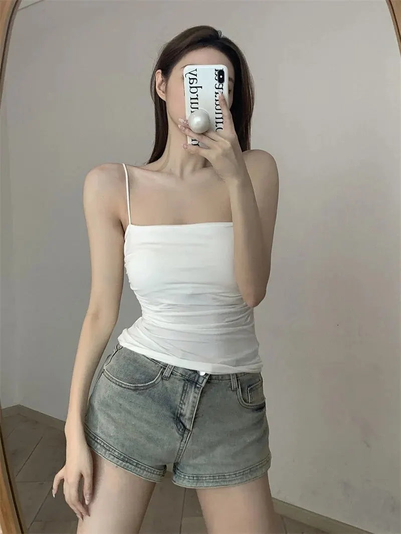 Women's Sleeveless Fitted Top Tank
