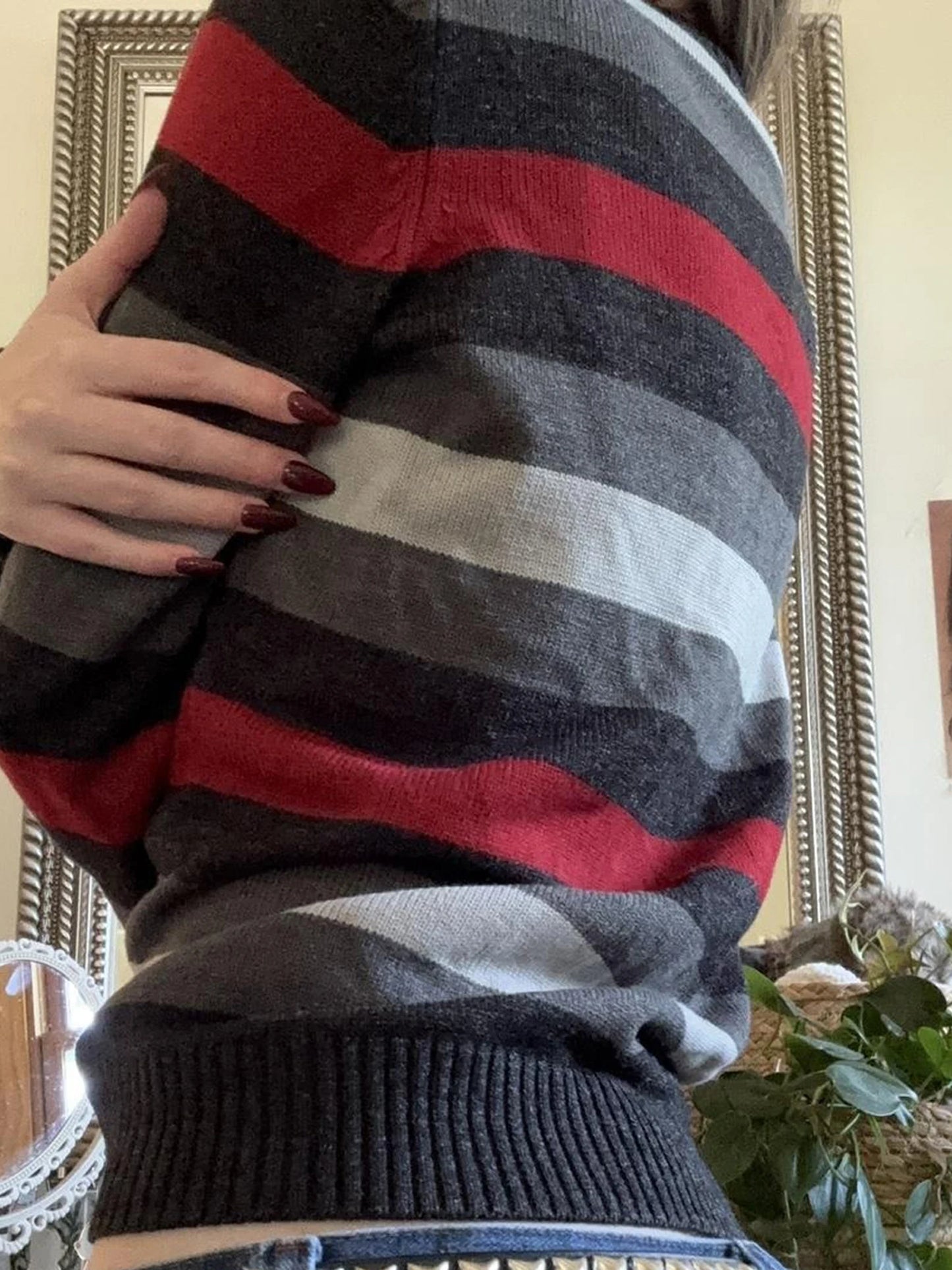 Women's Cozy Knit Pullover Crewneck
