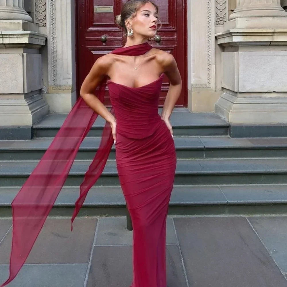 Suninheart Elegant Women 2 Piece Dress Set