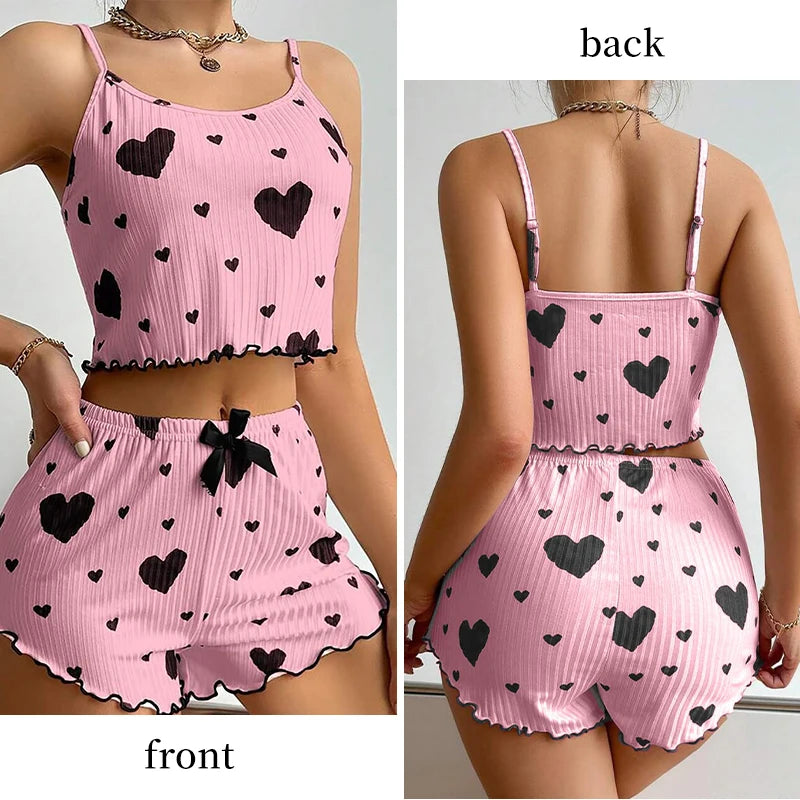 Women's Pajamas Set Sleepwear Tank Tops