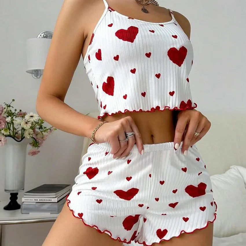Women's Pajamas Set Sleepwear Tank Tops