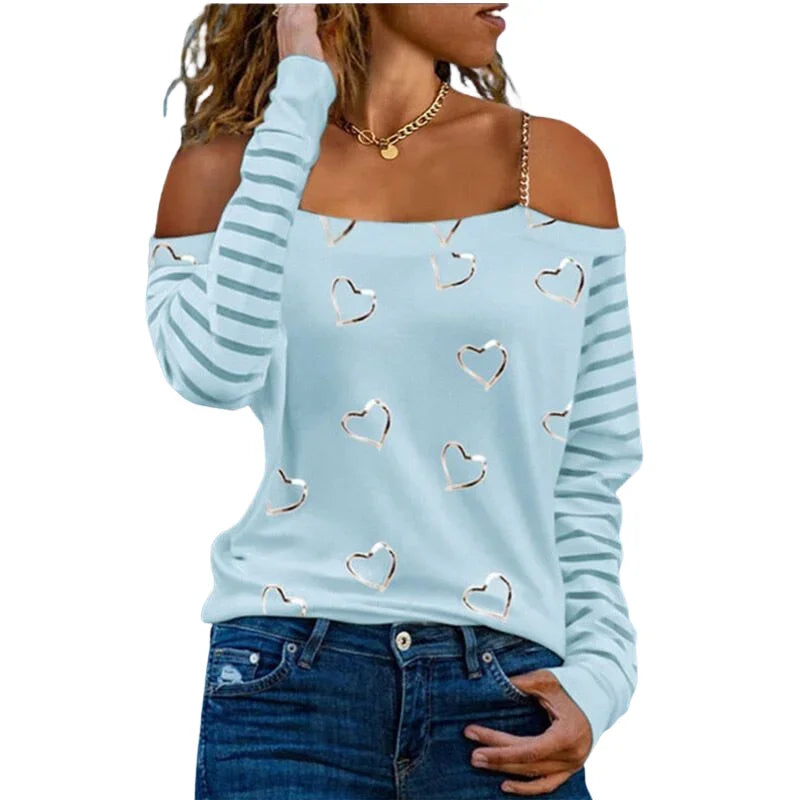 Spring Autumn Fashion Tshirts Women's