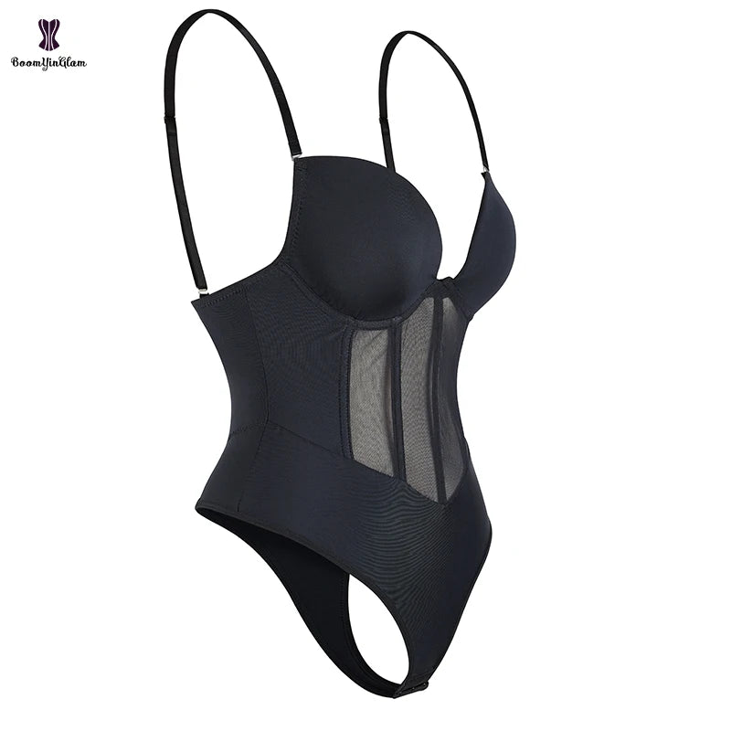 Plastic Bones Seamless Strap Bodysuit