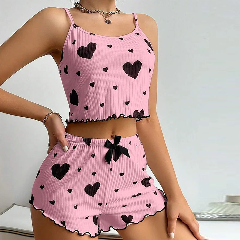 Women's Pajamas Set Sleepwear Tank Tops
