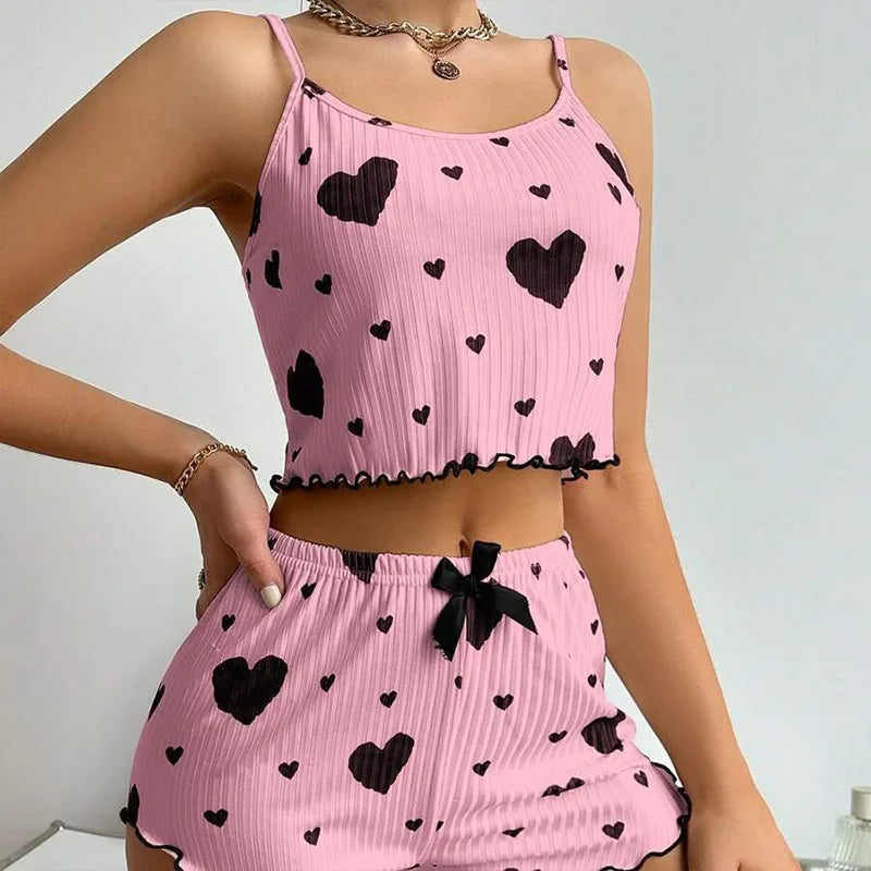 Women's Pajamas Set Sleepwear Tank Tops