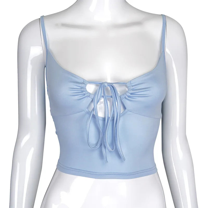 Women’s Fashion Solid Color Camisole Crop Top
