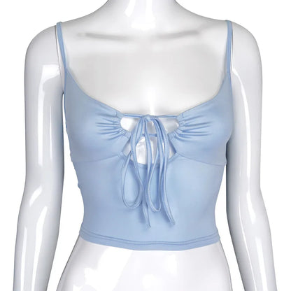 Women’s Fashion Solid Color Camisole Crop Top