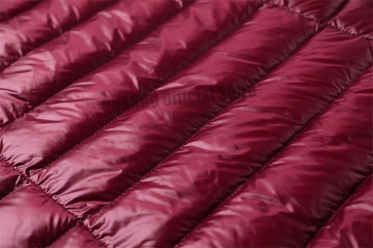Ultra Lightweight Packable Long Puffer Jacket