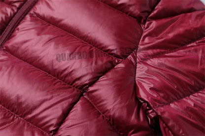 Ultra Lightweight Packable Long Puffer Jacket