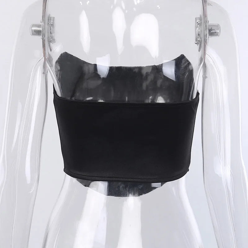 Sleeveless Off Shoulder Fashion Tank Tops