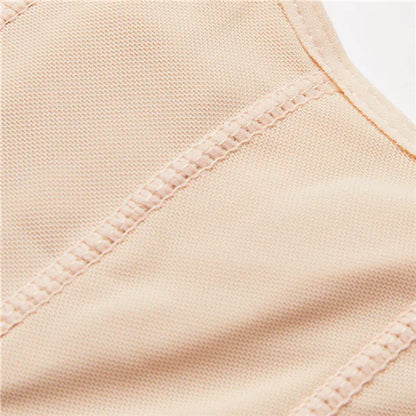 Zip Waist Lace Slimming Shaper Bodysuit
