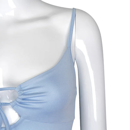 Women’s Fashion Solid Color Camisole Crop Top