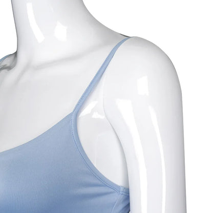 Women’s Fashion Solid Color Camisole Crop Top