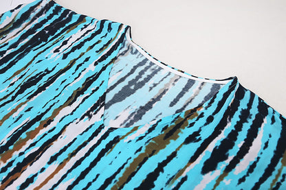 2025 New Arrival Dali Tie-Dye Cover-Ups Dress