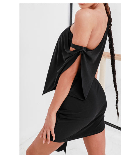 Zym Shoulder Strap Sheath Loose Dress