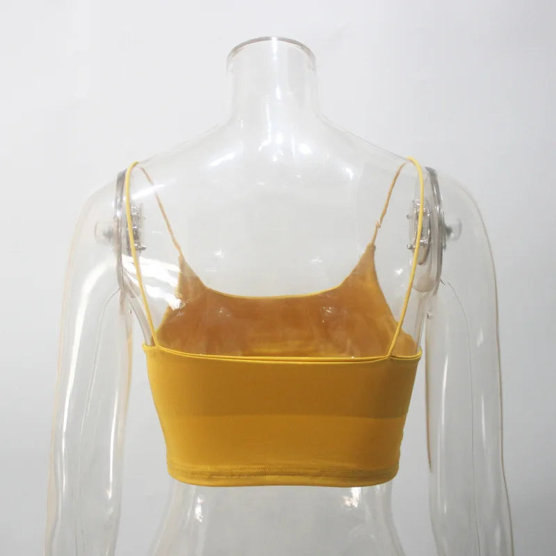 Women Summer Camisole Crop Tops