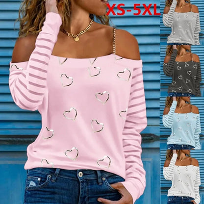 Spring Autumn Fashion Tshirts Women's
