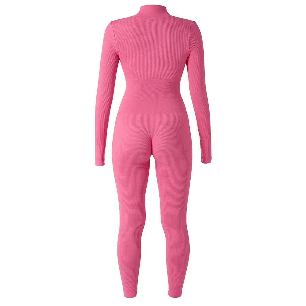 Autumn Bodycon Slim Jumpsuit For Women‘s