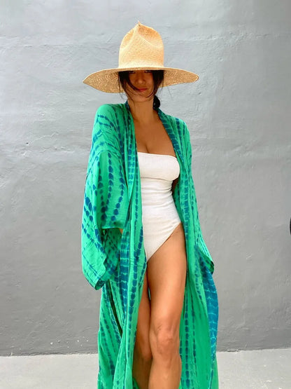 Robe Femme Long Dress Bikini Cover Ups