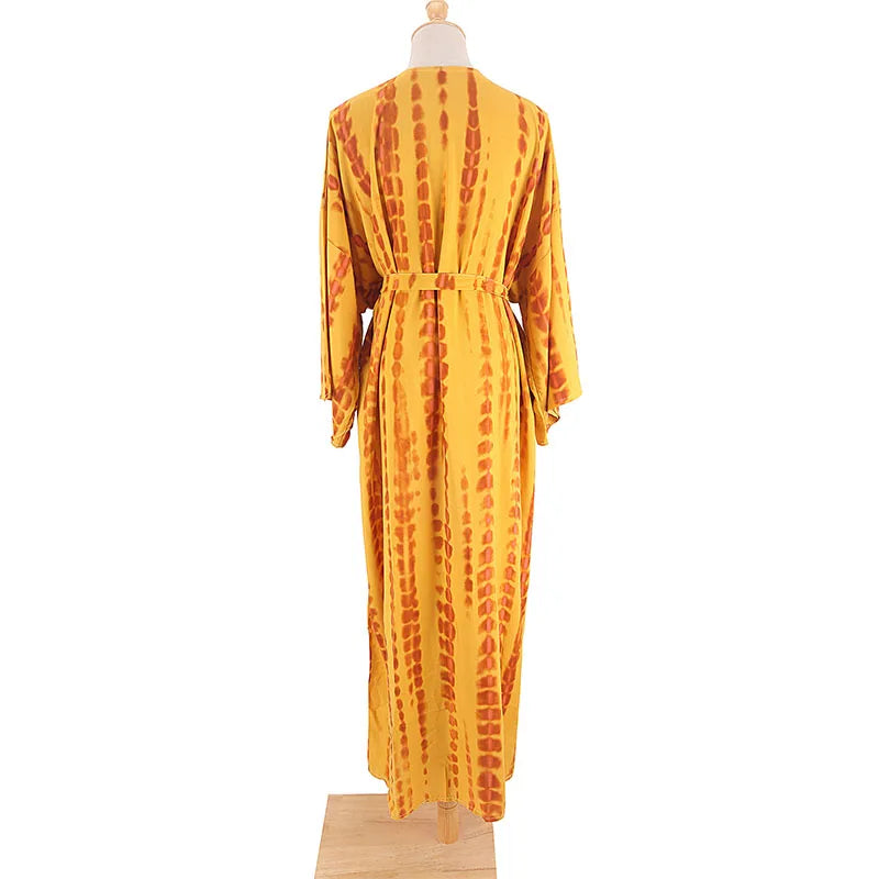 Robe Femme Long Dress Bikini Cover Ups