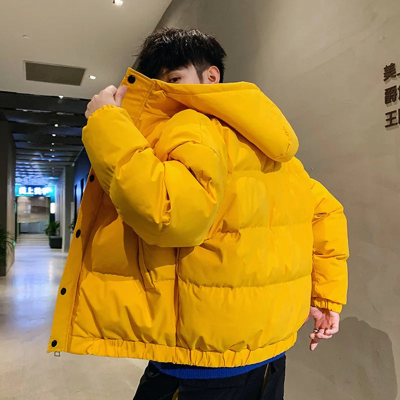 Men's Colorful Bubble Coat Winter Puffer Jackets