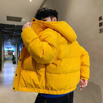 Men's Colorful Bubble Coat Winter Puffer Jackets