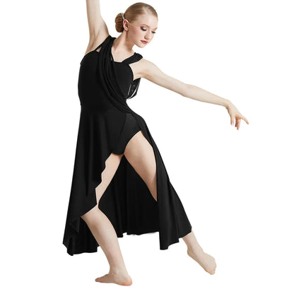 Ballroom Dance Asymmetrical Woman’s Dresses