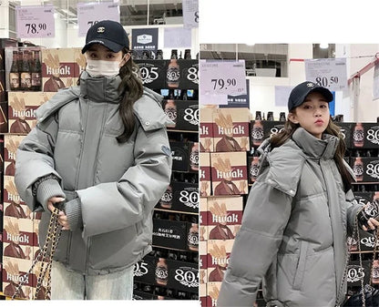 Winter Warn Casual Loose Women's Puffer Jacket